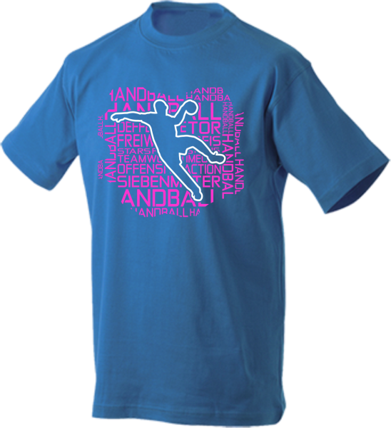 T-Shirt Handball Words